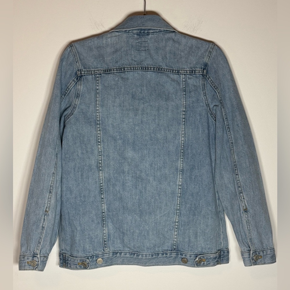 GAP Light Blue Denim Trucker‎ Jacket - Picture 11 of 13